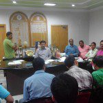 Meeting held on Chairman Chamber for upgradation of Municipal Website